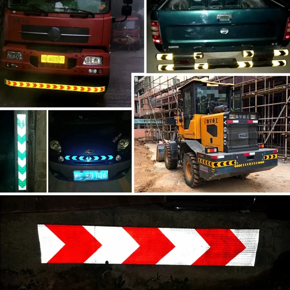 

2 Meter Car Reflective Tape Auto Safety Warning Mark Tape Reflector Protective Tape Strip Film Auto Motorcycle Stickers Decor