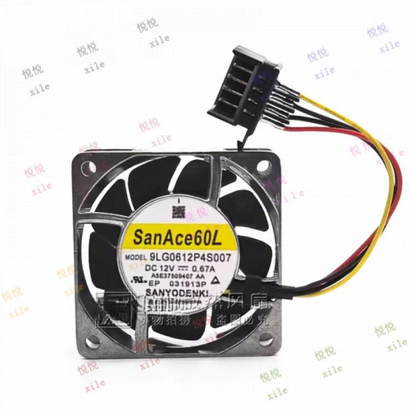 

L L ДЛЯ Sanyo 9LG0612P4S007 12 В 0,67 А 6025 4-проводной охлаждающий вентилятор с ШИМ