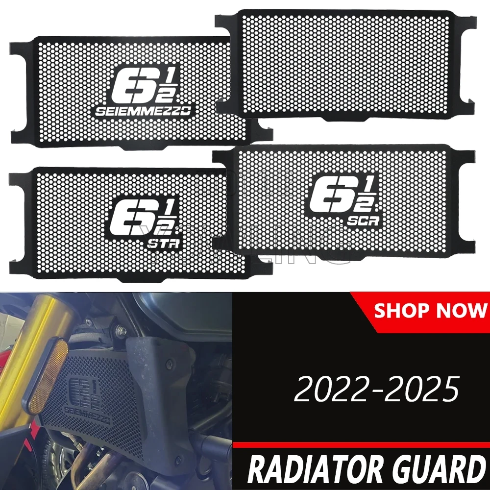 

For Moto Morini Seiemmezzo STR/SCR 6½ STR SCR 2022 2023 2024 2025 Motorcycles Radiator Grille Cover Guard Protection Protetor