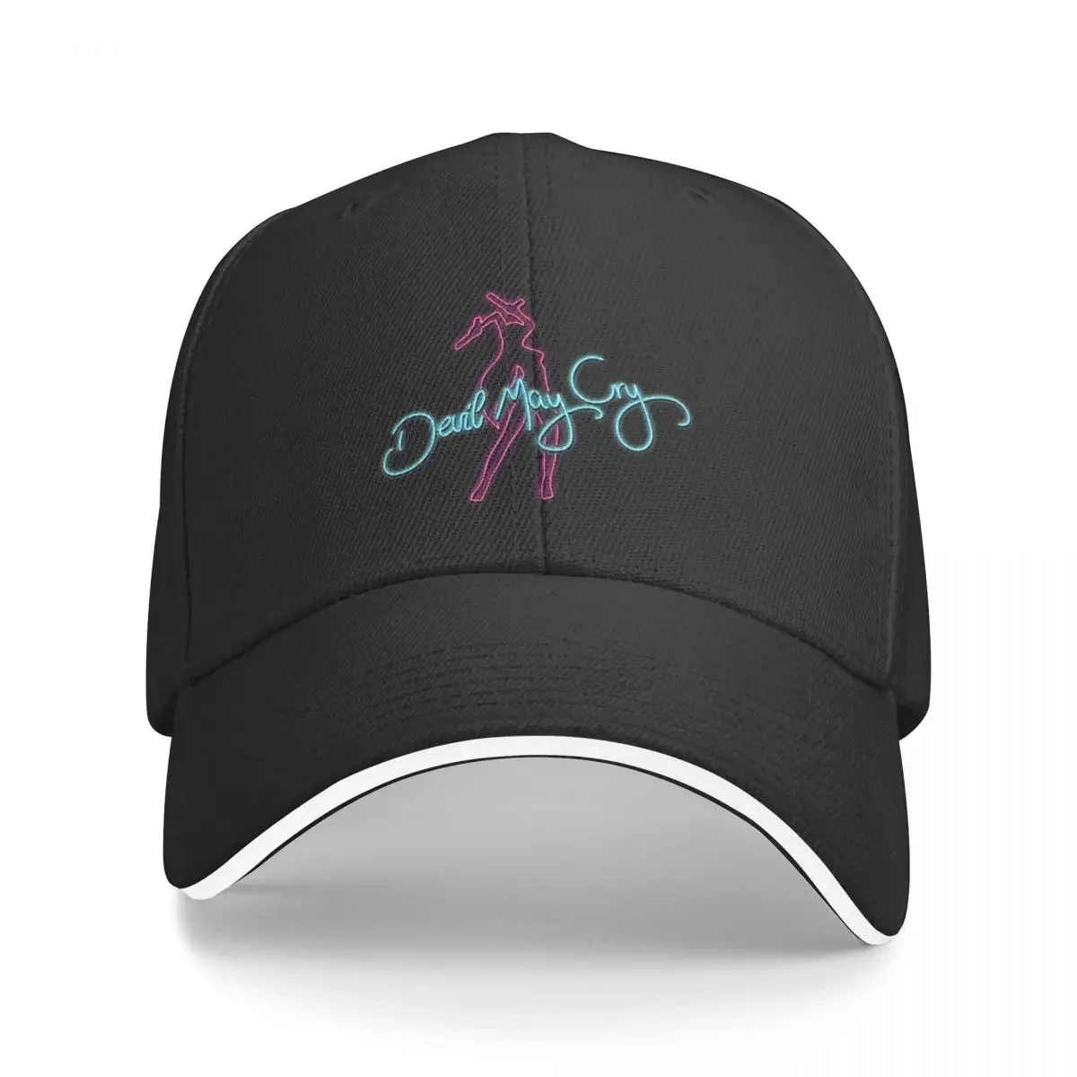 

DevilMayCry neon Baseball Cap Dropshipping Gentleman Hat Horse Hat For Women Men's