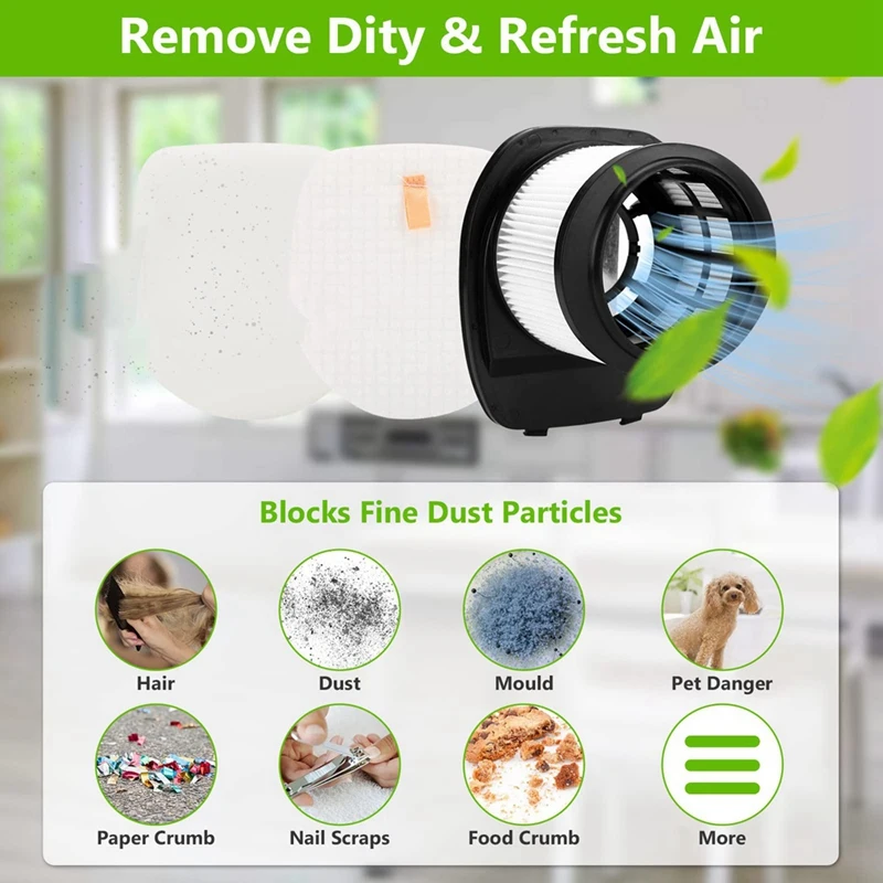 قطع غيار الفرشاة الرئيسية لمرشحات HEPA المتوافقة مع ملحقات المكنسة الكهربائية Shark IZ201UK IC300