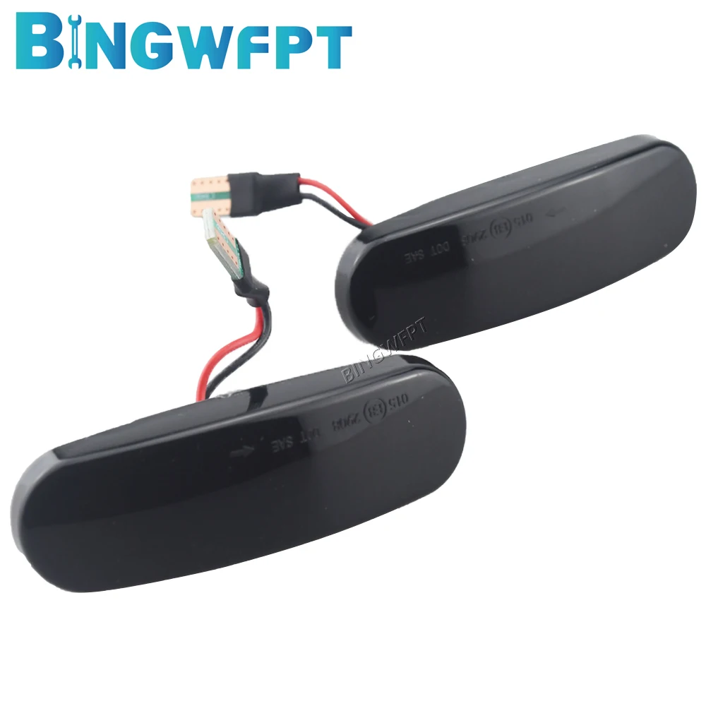 1 par para fiat panda punto evo stilo qubo para peugeot citroen lancia musa 350 dinâmico led luz marcador lateral lâmpada de sinal volta
