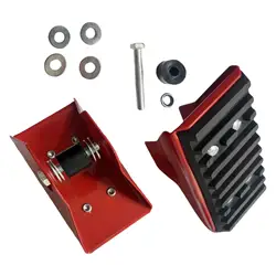 2 Pieces Extension Ladder Replacement Shoe Set Replacement Part Ladder Part