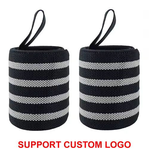 1 Pair Wristband Wrist Support Brace Straps Extra Strength Weight Lifting Wrist Wraps Bandage Fitness Gym Training Custom Logo - Image 8