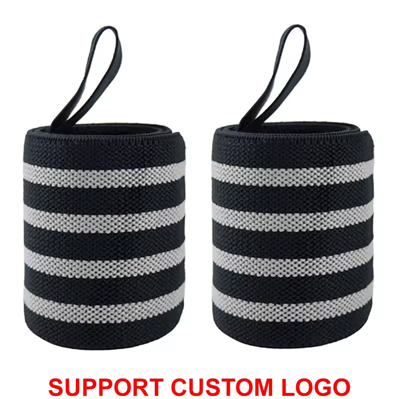 1 Pair Wristband Wrist Support Brace Straps Extra Strength Weight Lifting Wrist Wraps Bandage Fitness Gym Training Custom Logo - Image 8