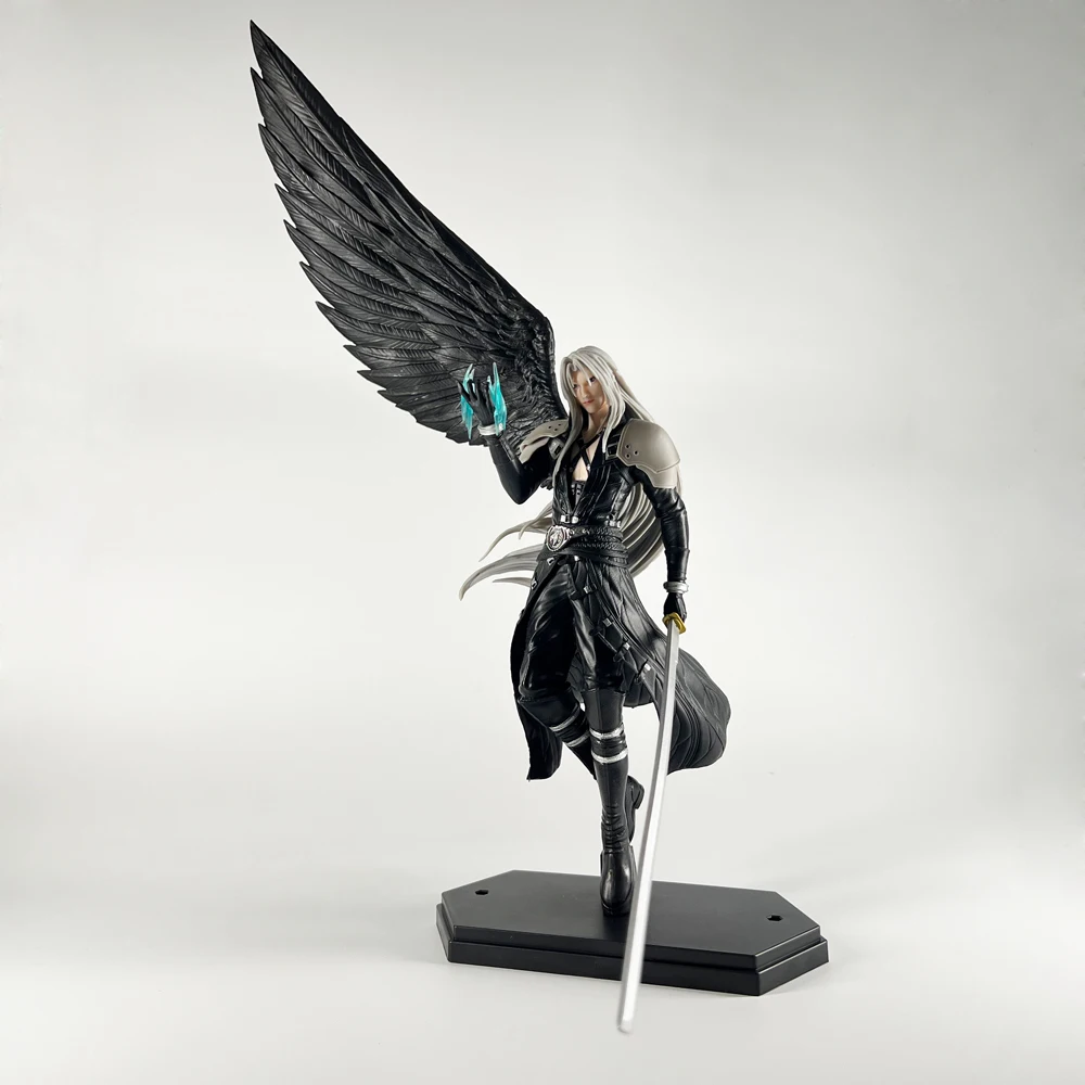جديد ولادة جديدة Sephiroth أنيمي الشكل واحد مجنح الملاك عمل نموذج لجسم جمع اللعب