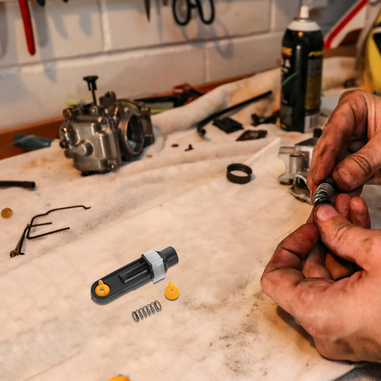 

Alipis 1 Set Gear Shift Bushing Replacement Kit Shifter Linkage Transmission Cable Plastic