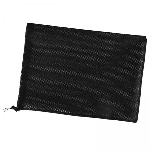 Portable Nylon Drawstring Mesh Pouch Sturdy Organizer for Household Items Golf Balls Beach Accessories