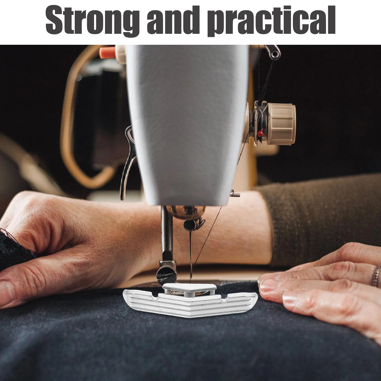 Machine Foot Invisible Zipper Durable Material Sewing Machine Quilting Pedal Elastic Band Sewing Accessories