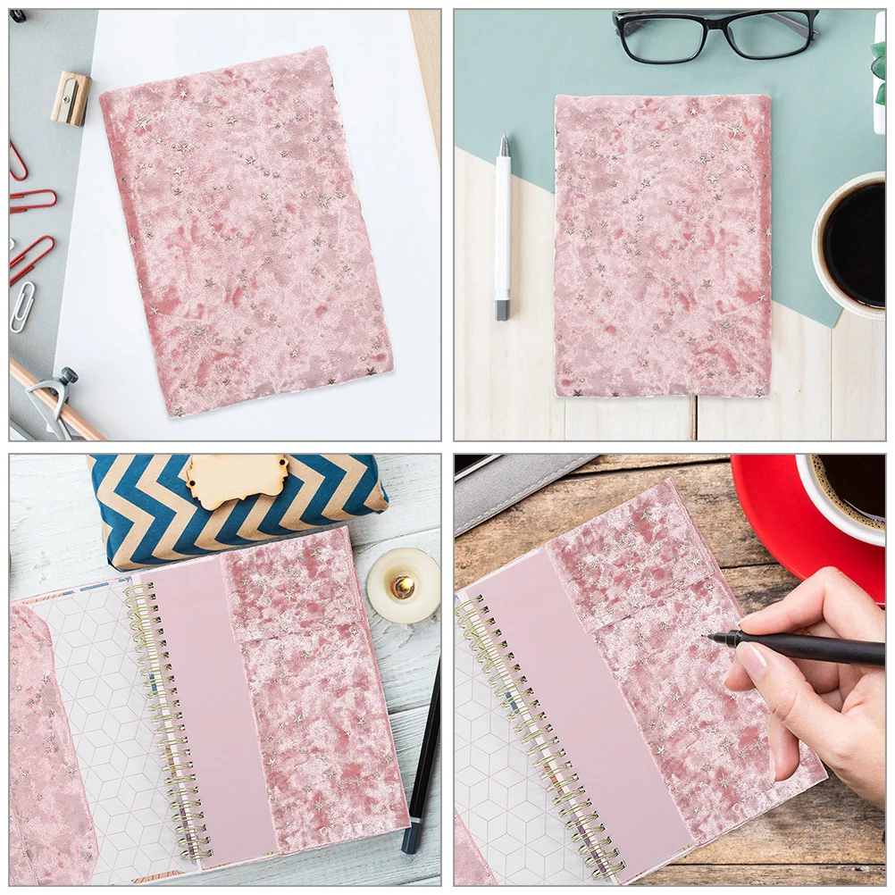 Cloth Book Cover A5Green Wear Resistant Tear Off Adhesion No Fall Book Lovers Pattern Diary Covers Textbooks Travel Stickers