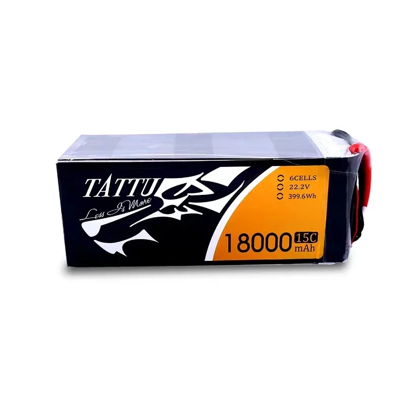 High Quality 22.2v 6s 18000mah 15c Lipo Battery Pack For Agricultural Spaying ua dron