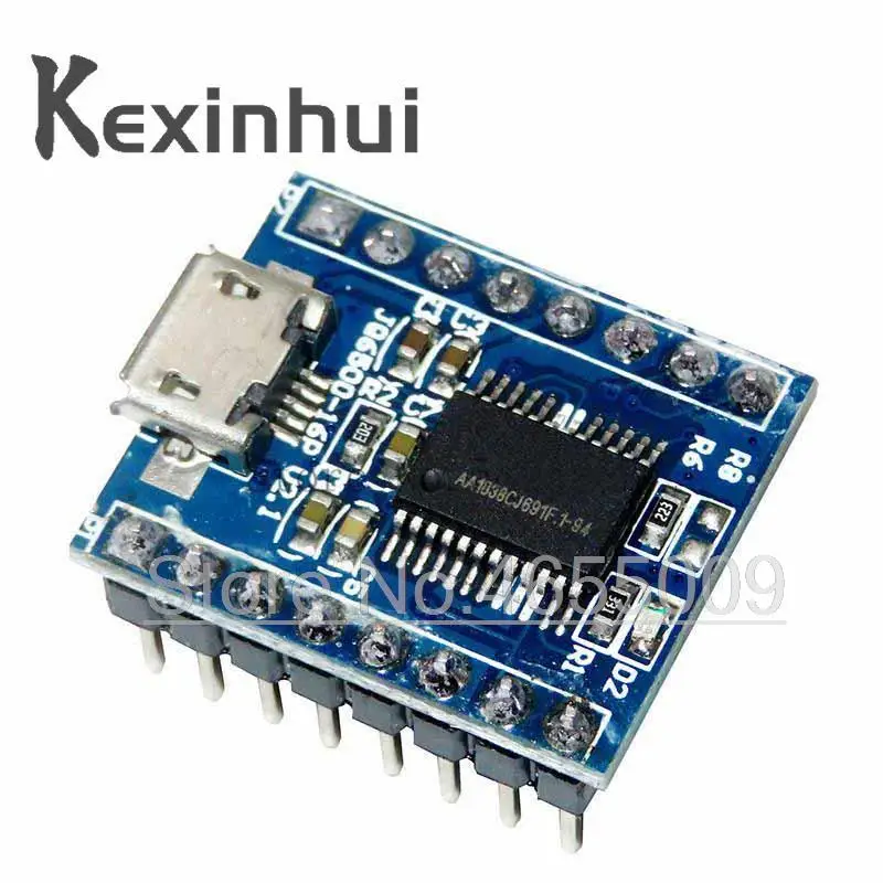 JQ6500 16Mbit Voice Sound Board Module USB DIP16 TTL UART MP3 Breakout Replace One to 5 Way MP3 Voice 3.2-5V 20mA