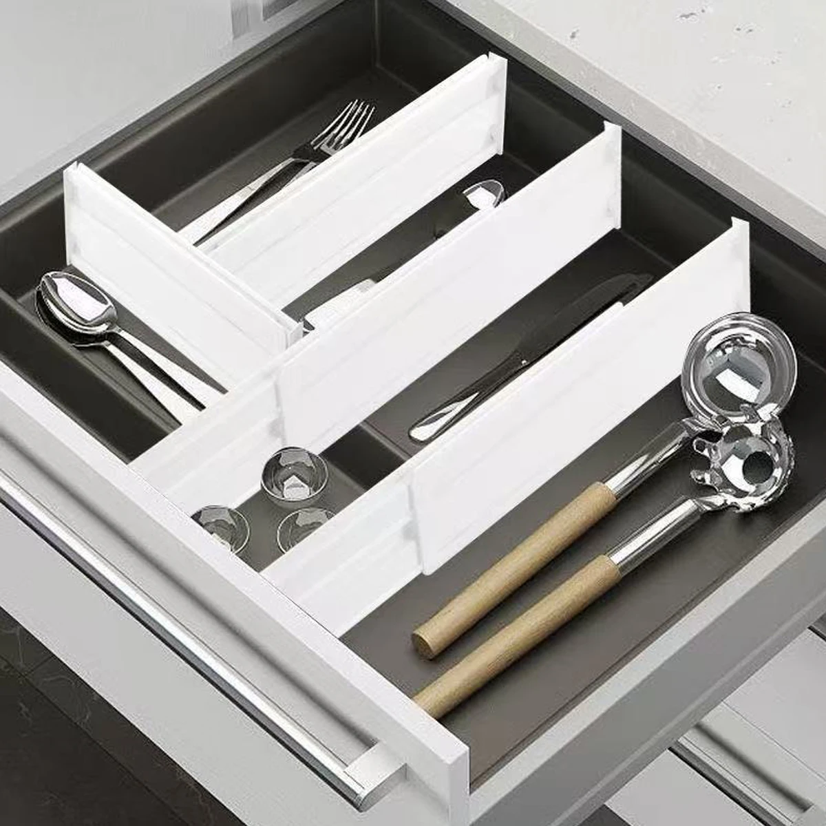 4/6/8 Pack Drawer Dividers for Clothes, 3