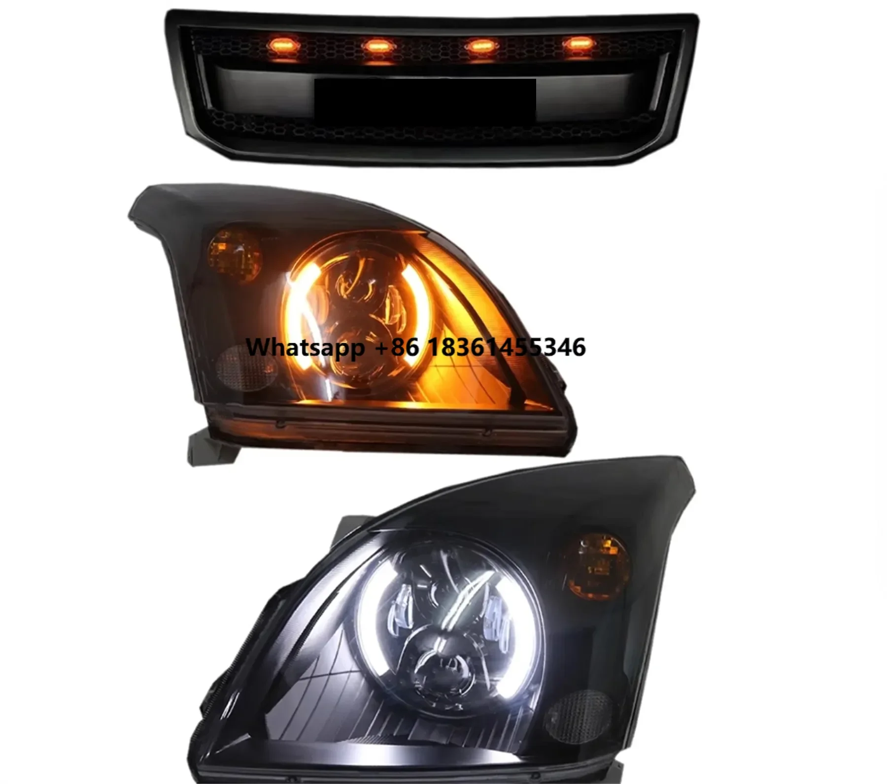 

Дневные ходовые огни, указатели поворота, передняя решетка, фары для Land Cruiser Prado LC120 4000