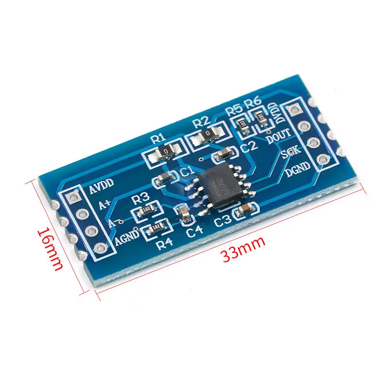 TM7711 module/electronic weighing sensor 24 AD module microcontroller HX710A pressure sensors