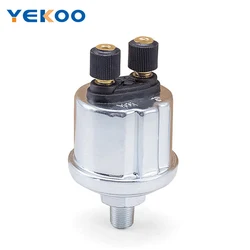 High quality VDO Oil Pressure Sensor 0 to 10 Bars 1/8NPT 10mm Diesel Generator Parts Stainless Crew Plug Alarm Pressure sensor