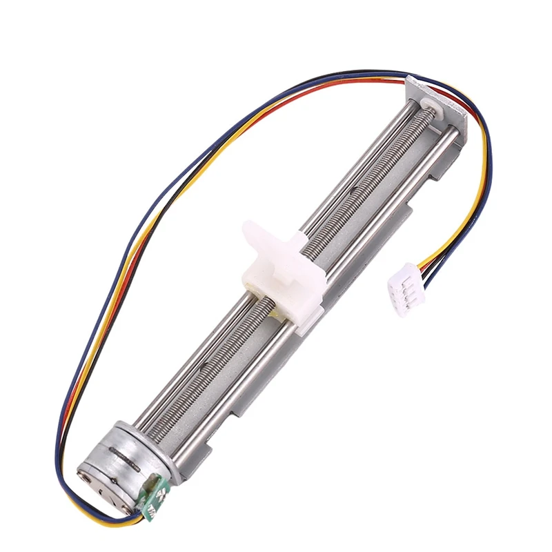 ABGG-12V Stepper Motor Stroke 80Mm With Slider Motor For Diy Small Engraving Machine