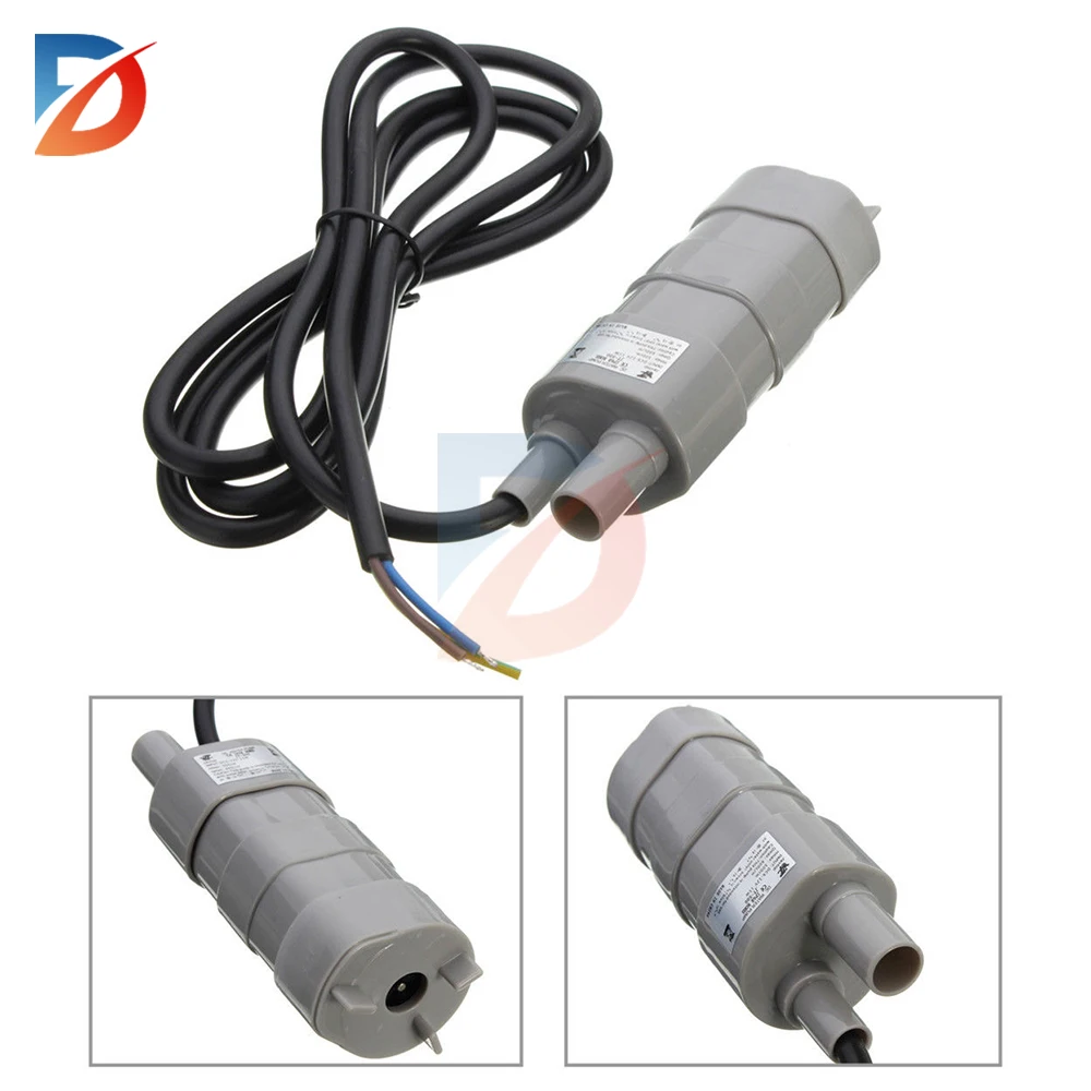 JT-500 DC12V 24V 17W head 5 meters 10L/M DC submersible pump 1.2A micro pump equipment pump straight pump submersible pump