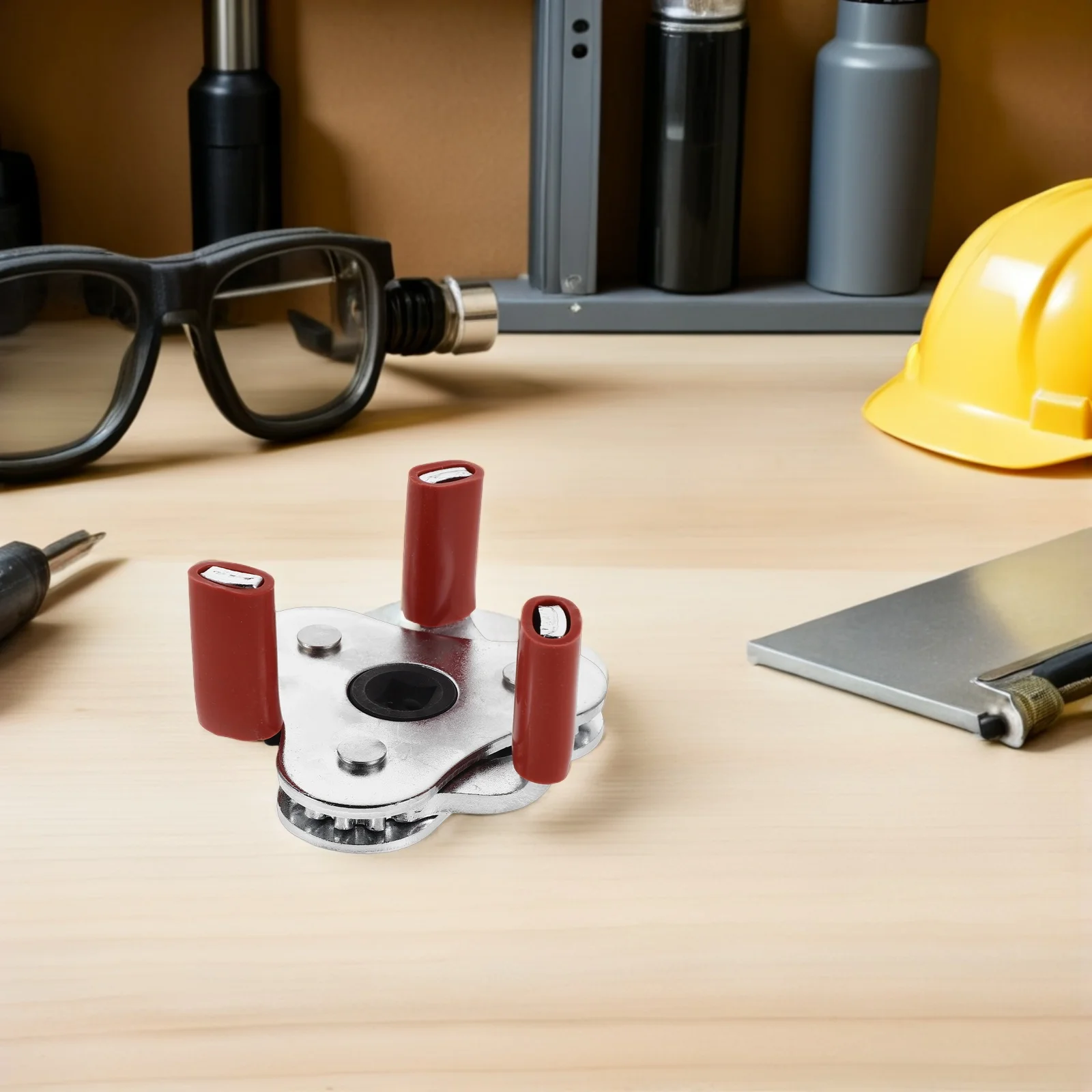 

Smoke Transducer Removal Tool Aluminum Alloy Detachable Head for Smoke Sensor Disassembly Maintenance Assembly Head for Home