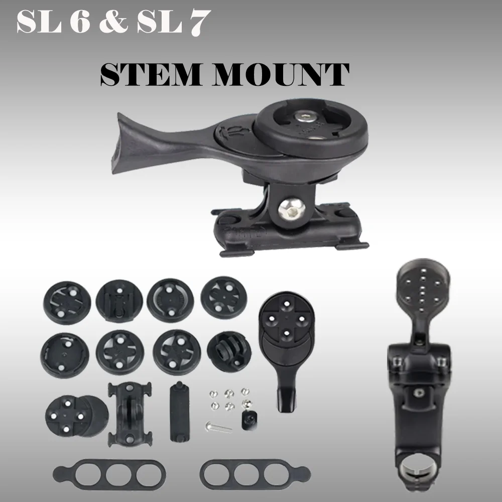 Bicycle Computer Mount FOR SL7 SL6 Stem Handlebar FLY Garmin Bryton Garmin Wahoo Cateye Bryton GoPro Light Mount BIKE FITTINGS