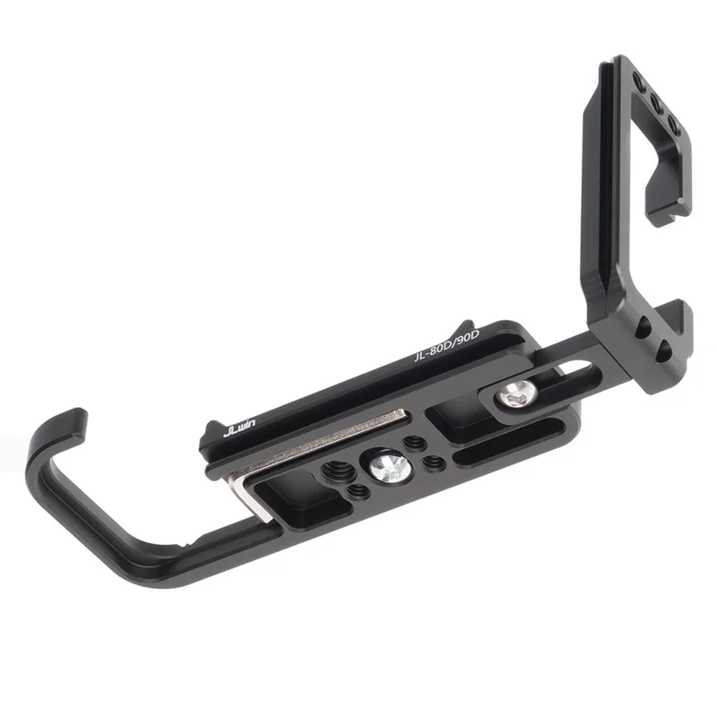 A47Z Jlwin Vertical Quick Release Plate L Plate For Canon 70D 80D 90D Camera Tripod Adjustable Vertical Quick Release Plate Dura