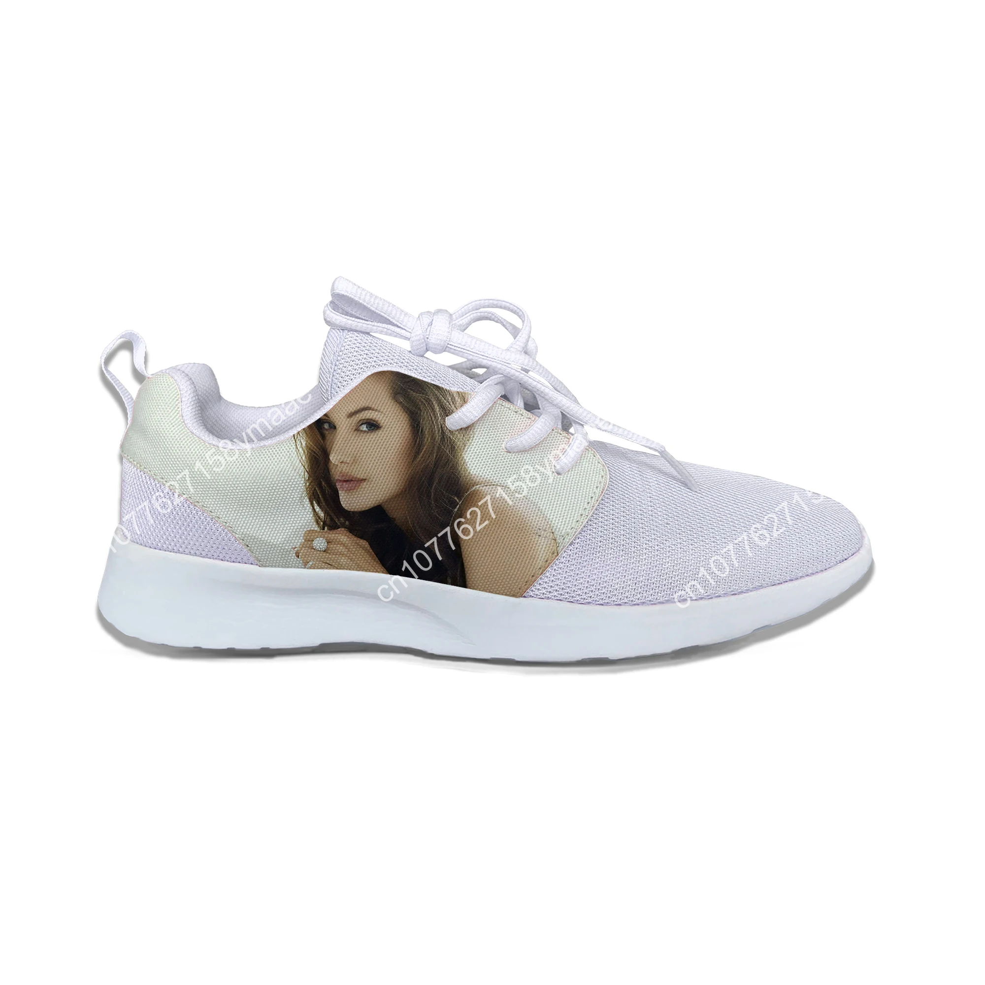 Angelina Jolie Brad Pitt Fight Club Dvd Punk Men Woman Lightweight Leisure Sports Shoes Breathable Fashion Mesh Running Shoes