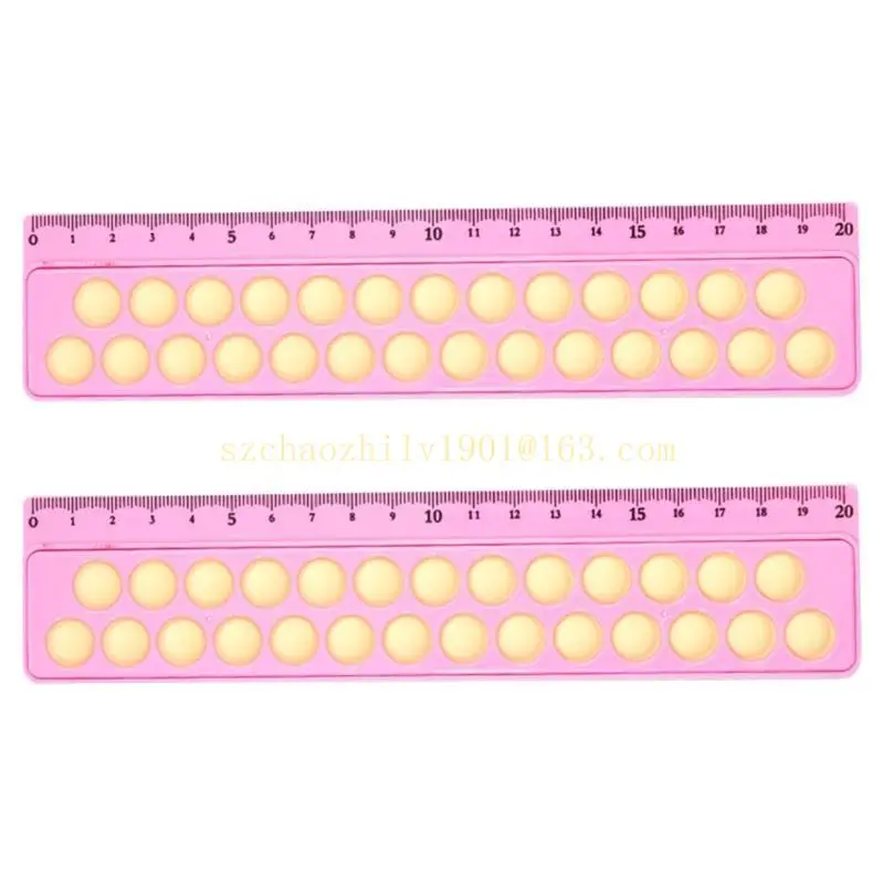 62ka 2 piezas regla multifunción novedoso dibujo regla regla regla medición regla juguete