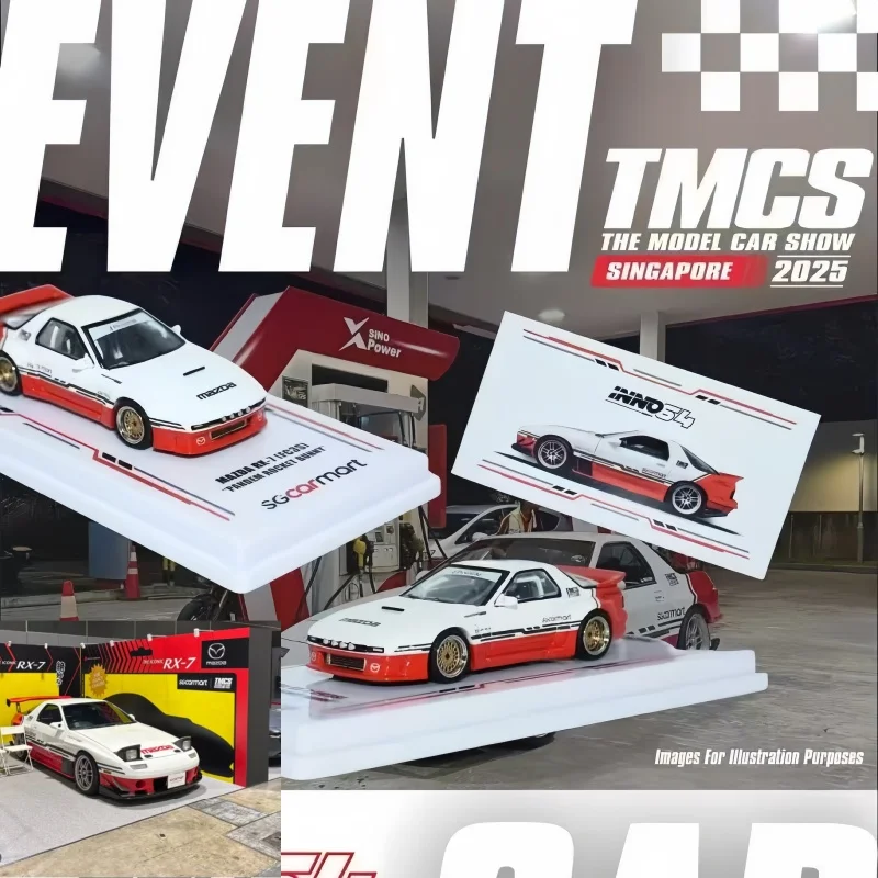 inno-1-64-rx-7-fc3s-modello-di-auto-di-simulazione-in-miniatura-in-lega-limitata-singapore-bianco-e-rosso-articolo-decorativo-da-collezione-disponibile