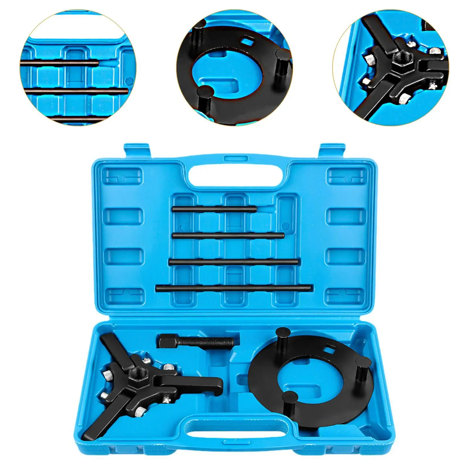 Harmonic Balancer Puller Set Removing Harmonic Damper Automotive Accessories Harmonic Balancer Adjustable 3 Jaw Pulley Puller