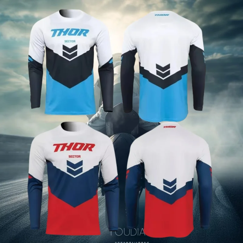 

2025 Off Road Motorcycle Racing Limitless Racing Off Road Cycling Shirt Men's and Women's Long Sleeved Quick Drying Top