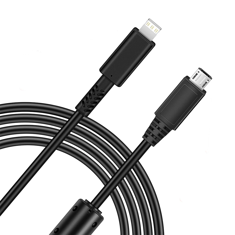 Micro 5p to Lightning Smartphone port OTG cable for iphone 11,12,13,13 Pro,SE,6S,5S,for For Sony/Nikon/Canon Camear,MICRO 5pin