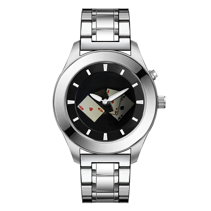 Retro Millennium Watch with Dynamic Flame Dial Unique Creative Quartz Wristwatch with Stainless Steel Strap Square Case 2026 Pre