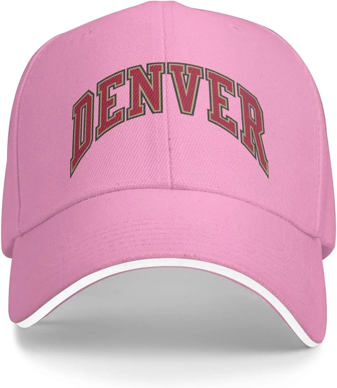 University of Denver Sandwich Cap Unisex Classic Baseball Capunisex Adjustable Casquette Dad Hat