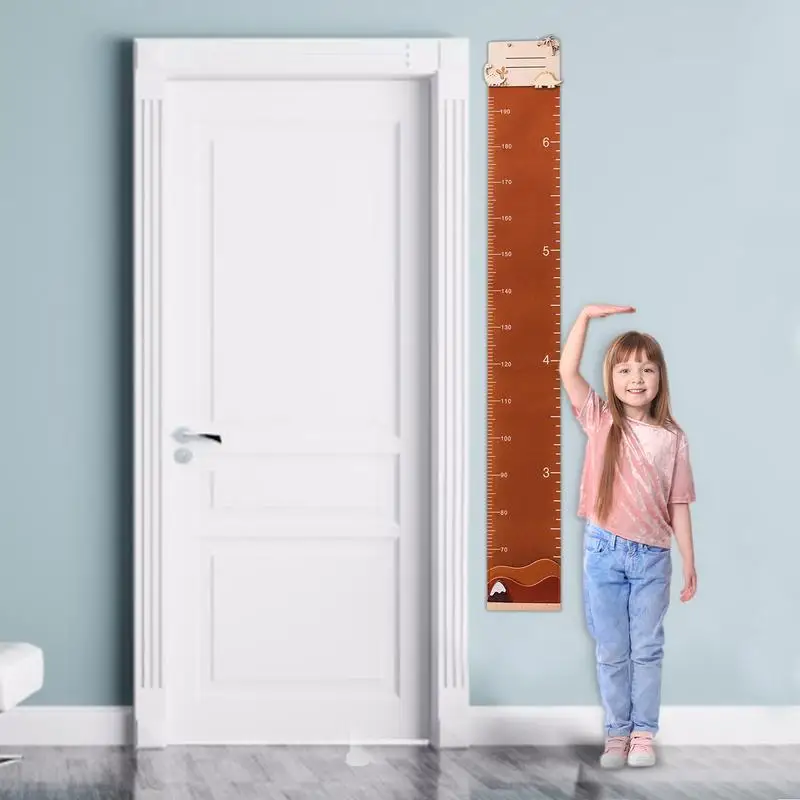 Height Ruler For Wall Cartoon Wall Height Ruler Colorful Growth Chart Ruler Cute Height Chart For Living Room Hallway Bedroom