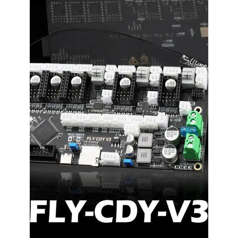 for FLY CDY-V3 6-axis 3D printer motherboard supports Rprapfirmware (Duet firmware) 3D printer