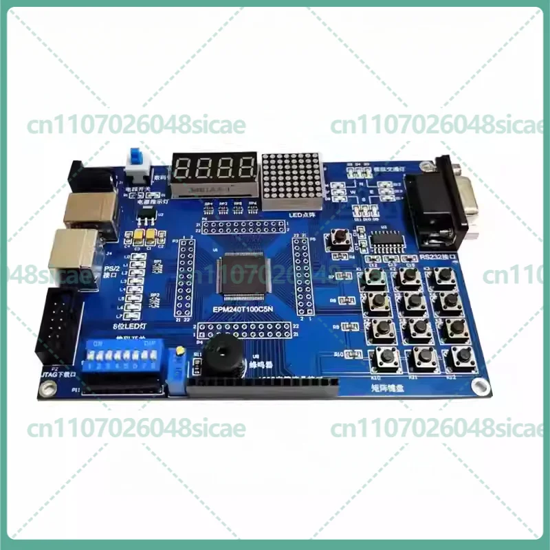 

Набор для обучения разработке на базе FPGA Altera MAX II CPLD EPM240T100C5N DEMO с PS2 RS232 и функцией светофора