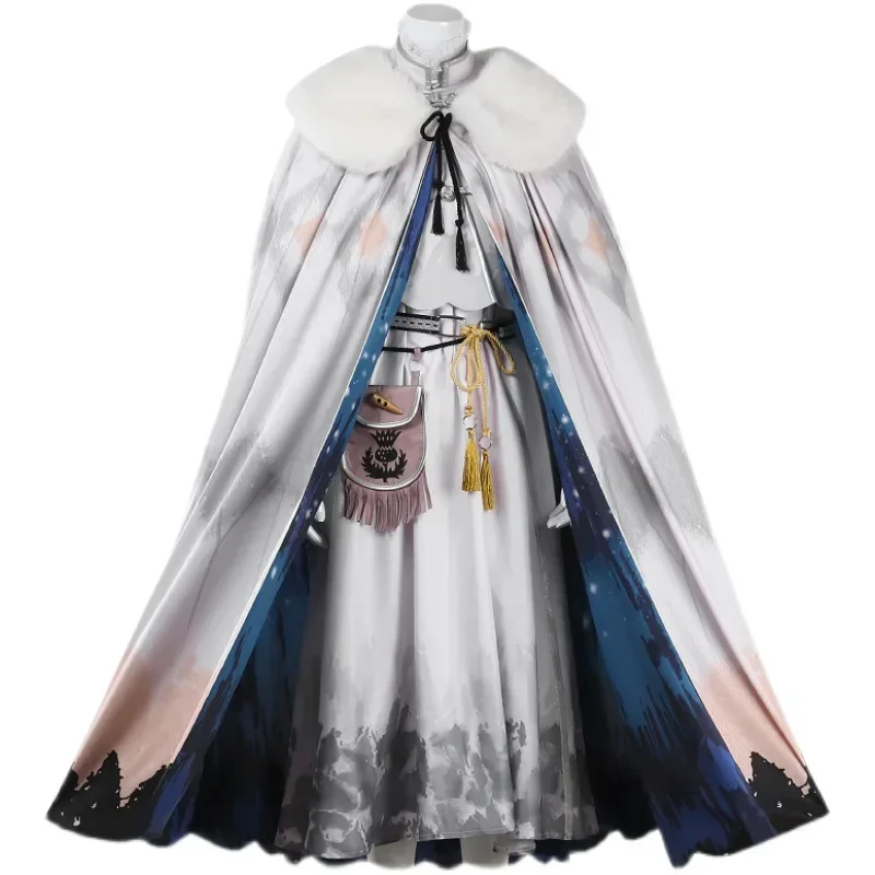 Game FGO Fate Grand Order Oberon Vortigern Cosplay Costume  Gorgeous Dress Cloak Suit Halloween Carnival Uniforms Custom Made