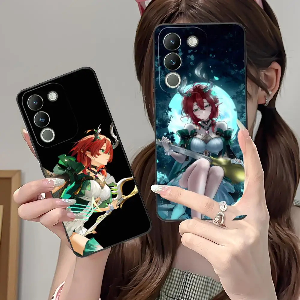 

Чехол для телефона Wuthering Waves Ciaccona для VIVO V60 V50 V40 V30 V29 V27 V25 V23 Pro Lite 5G с цветным принтом, роскошный чехол