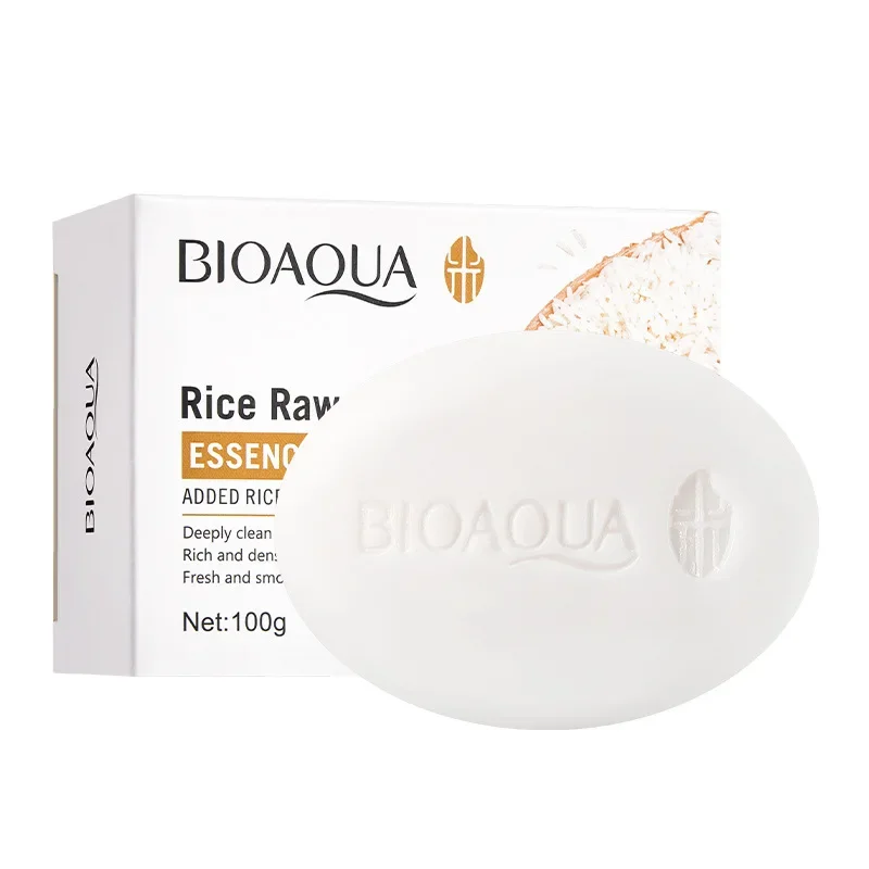 Rice protoplasm soap bath oil control wash bath soap essential oil handmade acid whitening soap Skin whitening