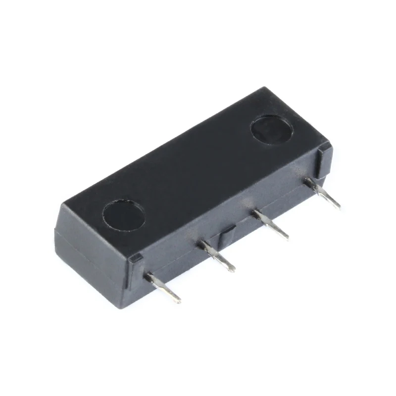 10Pcs/1pc 5V 12V Reed Relay Switch Module SIP-1A05 SIP-1A12 4PIN Reed Relay 1 Set Normally Open NO 1A DC5V DC12V DC24V 4Pin Rele
