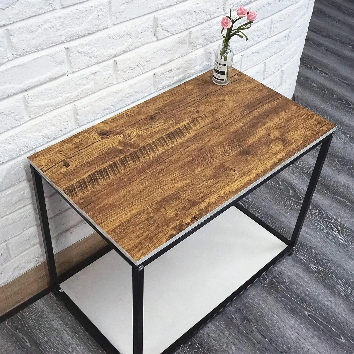 55cm Wide Wood Grain Vinyl Wrap - Waterproof, Self-Adhesive PVC Film for Home & Furniture Makeover