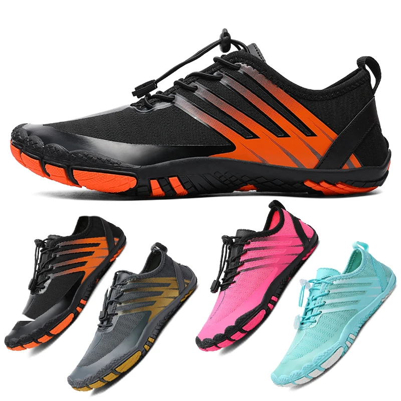 Chaussures de plongée pour hommes et femmes, chaussettes de sports nautiques, pieds nus, fitness, natation, surf, plage