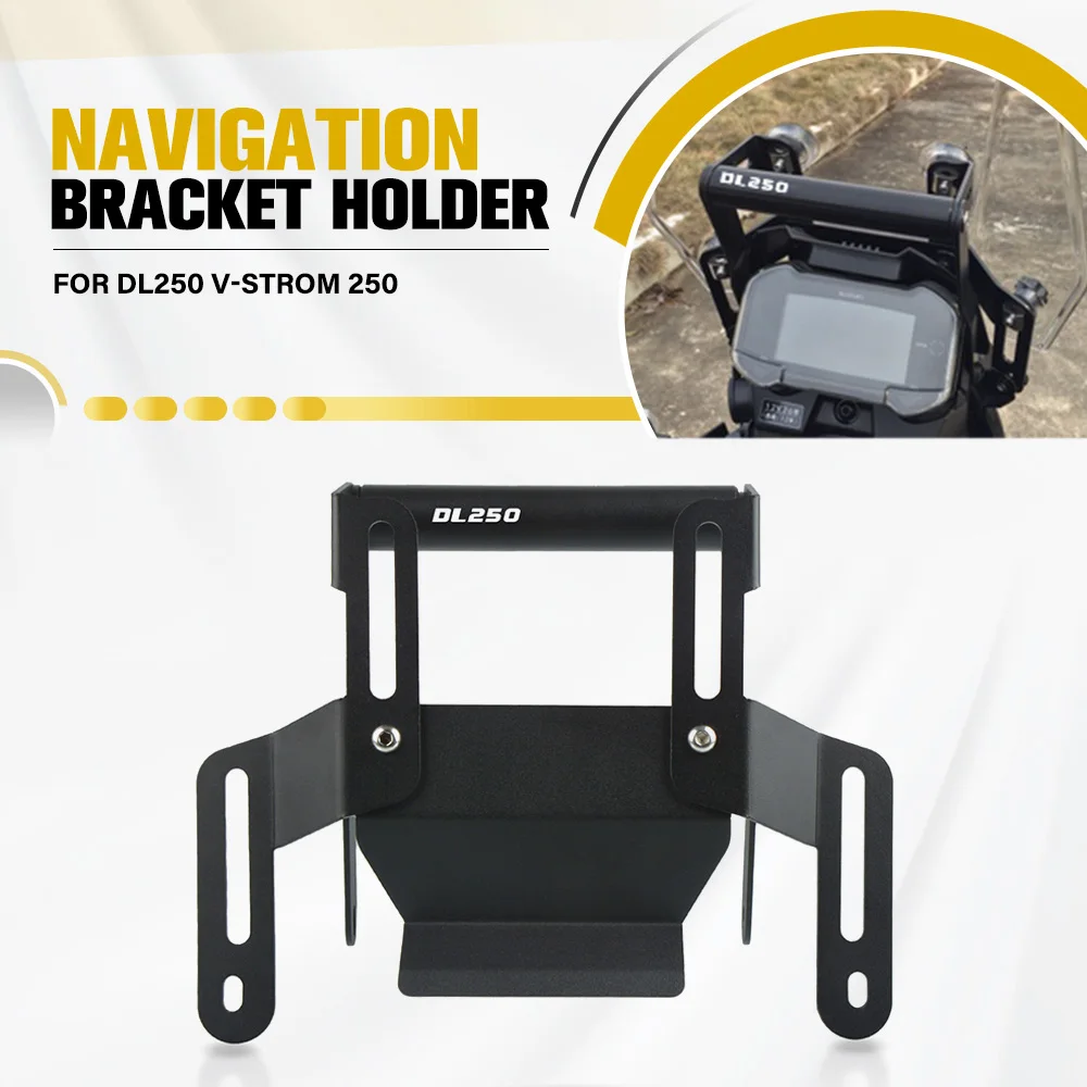 

Для Suzuki DL250 V-Strom 250 VSTROM 250 мотоциклетный GPS-кронштейн навигационный кронштейн держатель подъема лобового стекла поддержка регулировки