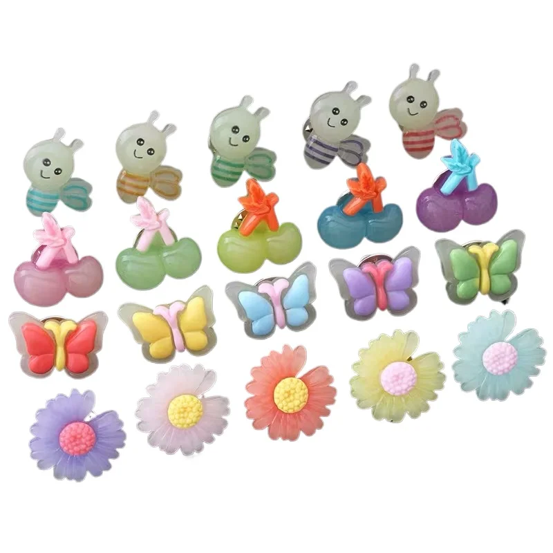 

Новые 6 шт./пакет, пуговицы без шитья, фиксированные пуговицы для одежды, рубашки, светящаяся антисветовая брошь, пуговица