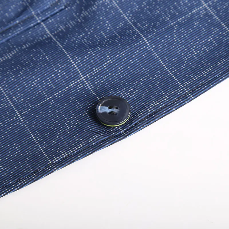 ربيع رقيقة عادية الرجال منقوشة irt Jaet الوقوف صالح Busin عادية طويلة Sve Faion الحضرية Sle الشباب الربيع ملابس خارجية