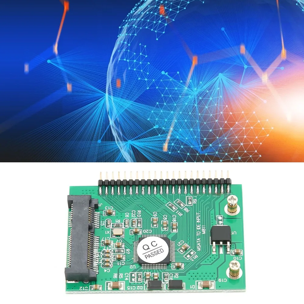 Universal 2.5 Inch Mini PCIE Adapter 44 Pin Interface 3.3V IDE Hard Disk Converter MSATA SSD Adapter SSD Installation