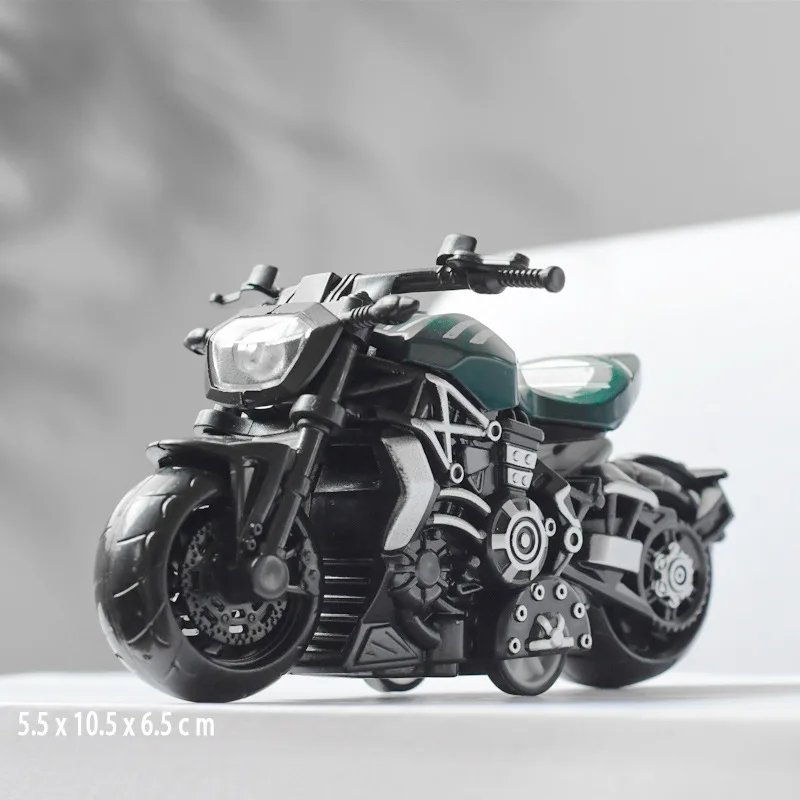 نموذج لعبة دراجة نارية مقلد، سيارة سبيكة/Abs التراجع/لعبة أطفال بالقصور الذاتي، هدية، XT201