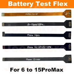 Battery Extend Test Flex For iPhone 15 14 13 12 11 X XS XR Pro MAX Mini 8 6 7 Plus Extension Testing Battery Cable Repair Parts