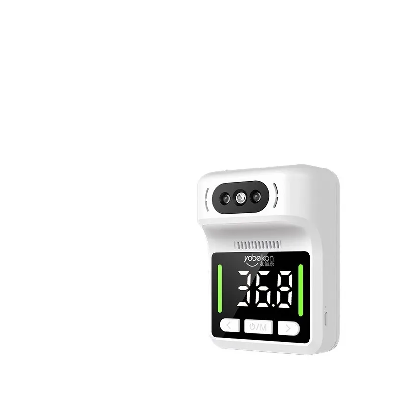 Wall Mounted Automatic Temperature Measuring Gun Intelligent Voice Non-contact Thermometer Charging Thermometer Charging Model