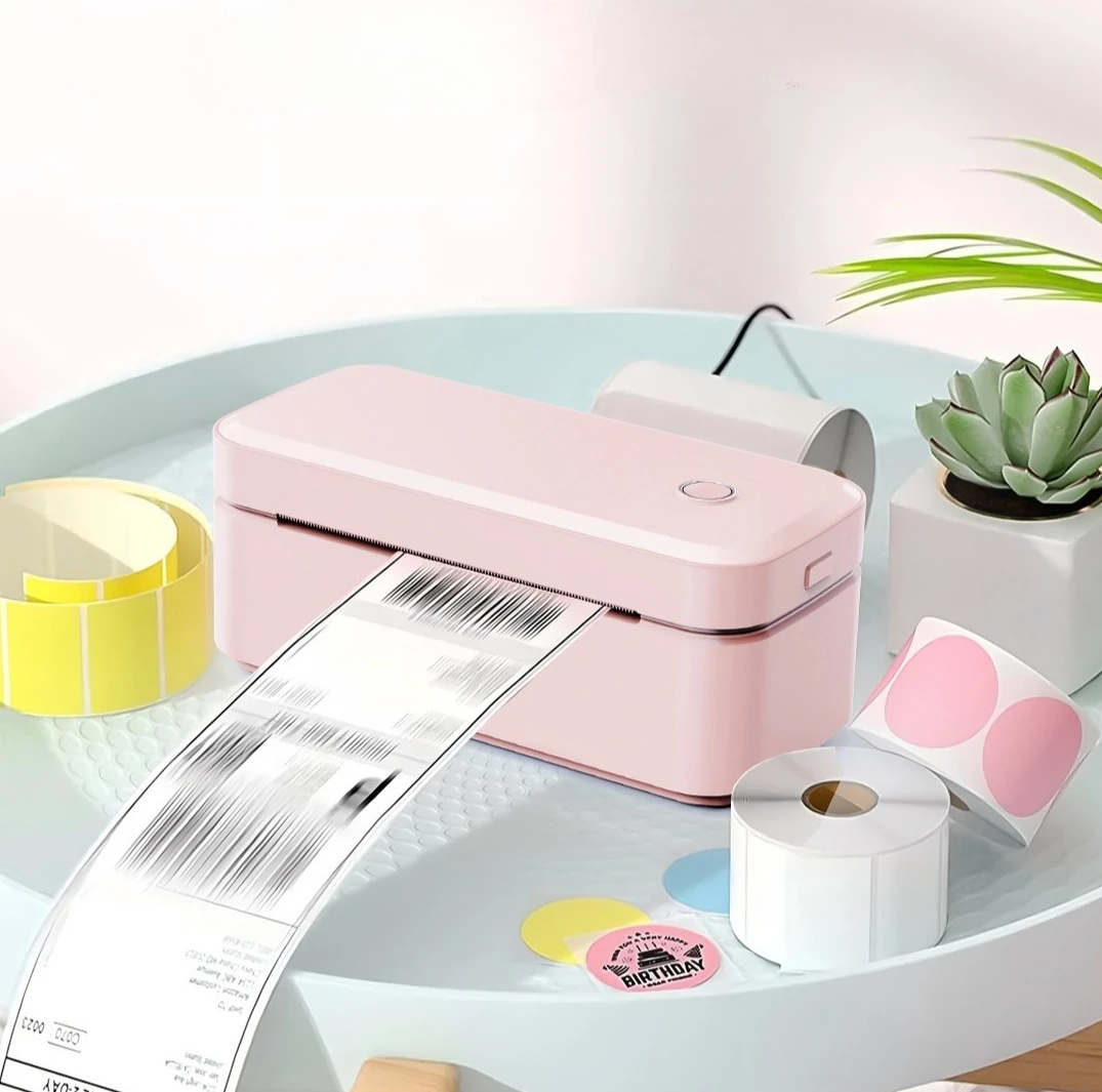 Marklife X4 Wireless Thermal Label Printer Bluetooth-compatible Small Shipping Label Printer 4X6inch for iPhone Android Mac